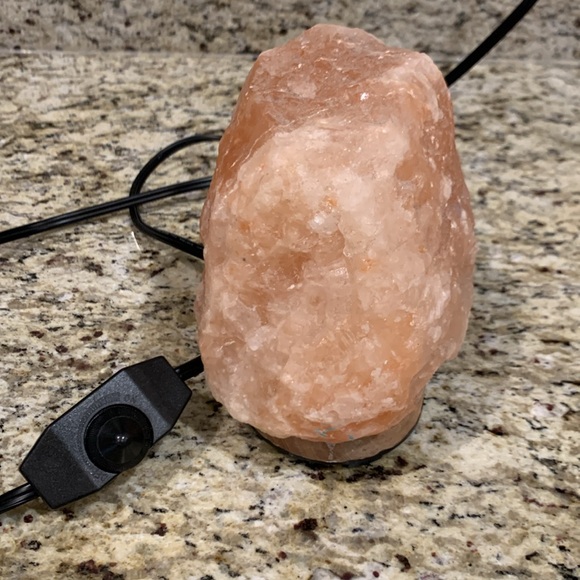 Himalayan Glow Natural Crystal Salt Lamp with Dimmer Switch - Picture 3 of 5